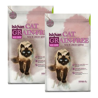 이즈칸 캣 그레인프리 올라이프6.5kgx2개[묶음], 6.5kg, 2개
