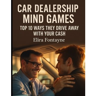 (英文圖書)Car Dealership Mind Games: Top 10 Ways They Drive Away With Your Cash 平裝版, Independently Published, 英文