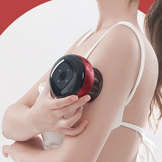 마린 홈케어 부항기 온열 부항 전동식 무선 자동 부항 흡입 충전, 레드