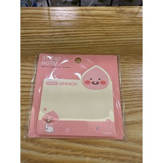 現貨 萊恩便利貼 Kakao 便利貼 萊恩 桃子 泰國正版, 1個, 粉