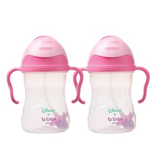 B.box Sippy Cup Disney Aurora 호주 비박스 빨대 컵 오로라 240ml x2팩, 2개