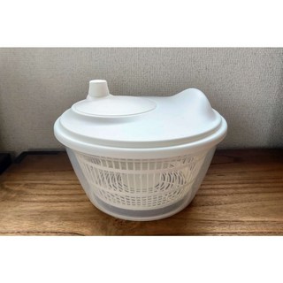 IKEA代購 UPPFYLLD 蔬果沙拉脫水器 廚房神器 蔬菜甩乾器 生菜沙拉脫水器, 1個, 白色脫水器