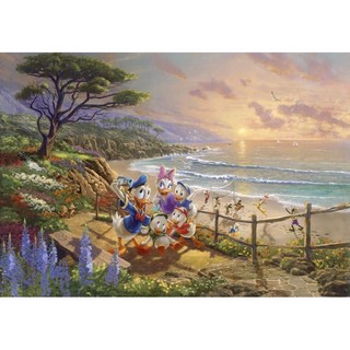 [듀얼라이프] 뉴 디즈니 킨케이드 캔버스형 보석십자수 4050, 1개, 10.킨케이드 도널드와 데이지