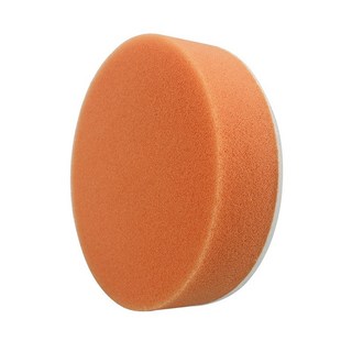 六角柄電鑽清潔刷組 電鑽專用刷 電動毛刷六角柄刷頭 清潔刷 尼龍刷盤 電鑽刷 清潔刷, 1個, 4英吋海綿平面-橘色