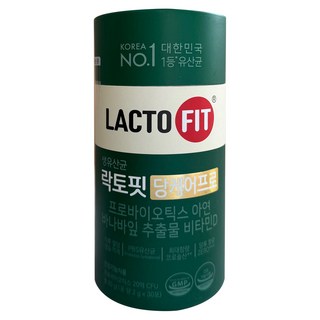 락토핏 당케어프로 생유산균 2g x 30포, 2개