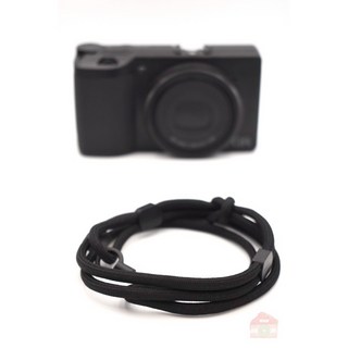 相機掛繩 相機背帶 可拆兩用 防丟防滑 適用Ricoh GR Sony RX100 Canon G7X系列 黑色, 1個