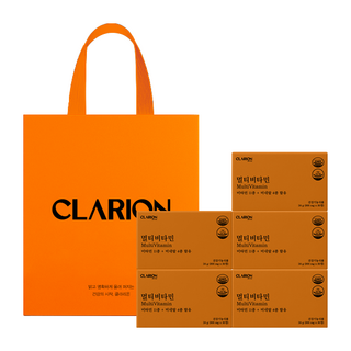 클라리온 멀티비타민 30정 5박스 + 쇼핑백