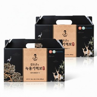 김오곤의 녹용 기력보 골드 십전대보 14가지 한약재 진액, 60개, 70ml