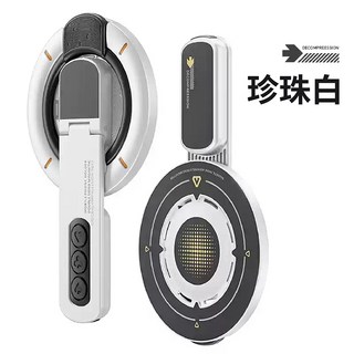 QTR DA!MAG 磁吸手機支架 Magsafe指環扣 紓壓氣泡按鈕 手機支架 手機指環扣支架 Magsafe磁吸支架, 1個, 珍珠白, 珍珠白