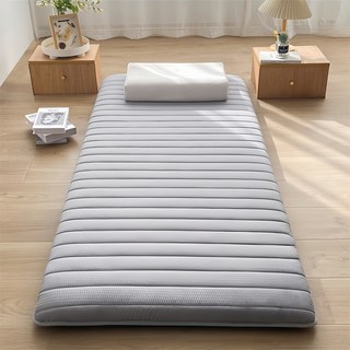 정싱 매트리스 접이식 매트리스 탑퍼 수면 매트리스 바닥 심플 매트리스, 회색, 80mm