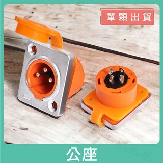 魔音傳腦 NETWORK 防水型網路插座 防水佳能插座 防水卡儂座 機櫃插座 蓋板插座 桌面插座, 1個, 公座