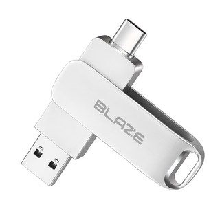 USB 메모리 C타입 USB3.2 GEN1 OTG 듀얼 스마트폰 핸드폰 아연 합금, 64GB, 1개