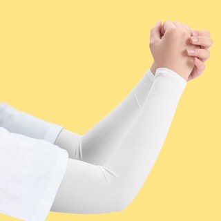 째째마켓 여름 쿨링 팔토시 양쪽 세트, 8세트, 화이트