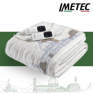 [25년형 신상품] 이메텍 이탈리아 프리미엄 순면 전기요 더블 IMF-092(2인용/플로렌스), 단일사이즈