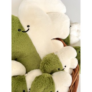 Super歐爸 龜背芋毛絨抱枕 白龜 植物魔法 靠背枕 原創娃娃 熱帶植物 觀葉植物 白斑龜背芋 文創小物 辦公室小物