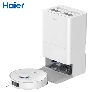 하이얼 로봇 청소기 진공 물걸레 올인원, 화이트, V30