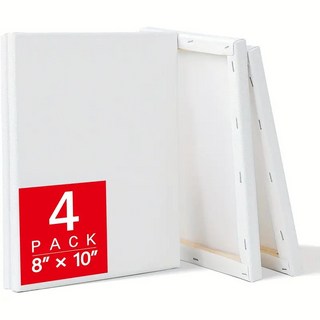 천 미술캔버스 면천캔버스 인물형 풍경형 정사각형 유화 아크릴화 미술학원 학교 미술수업 드로잉카페 대량주문환영 4개, 코튼 덕