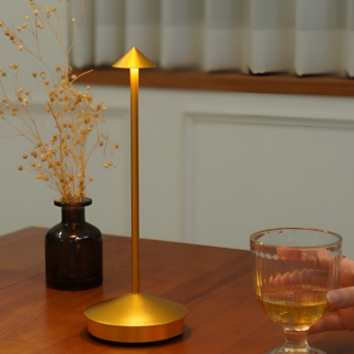 포근한공간 무선 LED 트라이 인테리어 조명 단스탠드 무드등 (+클로버증정), GOLD