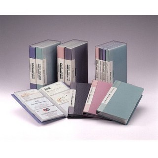 雙鶖 Flying 480名大容量斜紋名片簿 NCL-120 四入組，商務人士必備，方便攜帶與整理，提升專業形象