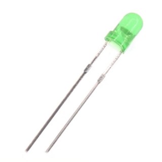 아두이노 LED 3MM 초록, 10개