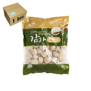 굿프랜즈 감자찐만두 1box (1500g x6), 1개, 1.5kg