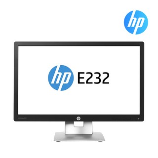 HP 23인치 EliteDisplay E232 16:9 LED DVI RGB HDMI 중고 모니터, 양호