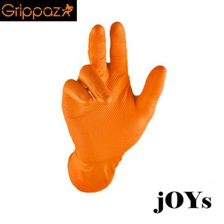 그리파즈 니트릴장갑 1곽 100장 오렌지색상, 오렌지, 1개