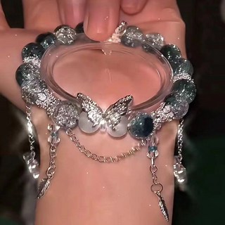 藍天 嗨購小桃花串珠手鍊 2023年新款潮小眾設計櫻花高級感手鍊