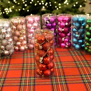 왓위셀 스파클링 트리 오너먼트세트 24p, 1세트, 레드