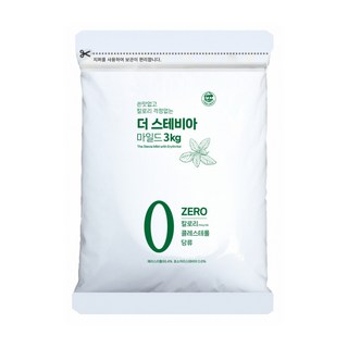 쓴맛없는 더 스테비아 마일드, 1개, 3kg