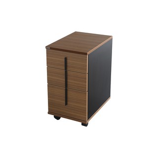 다가구 루소 3단 서랍 지브라 책상 서랍장 사무용 이동식바퀴 책상서랍/수납>>책상서랍