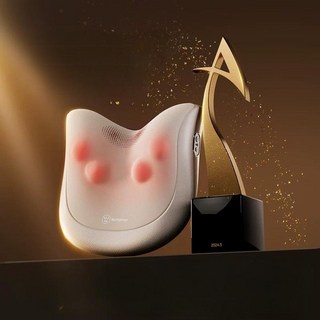 목 어깨 마사지기 다기능 베개형 경추 마사지기 온열 진동 휴대용 가정용 편안한 목어깨 마사지기 추천 허리 등 마사지 쿠션, E_BX3PLUS 블루 충전/플러그 4000mAh+세탁, 단일 모델