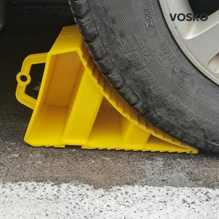 보스코 차량 고임목 버팀목 자동차 고정블럭 경사로 주차 밀림방지 받침목, 1개
