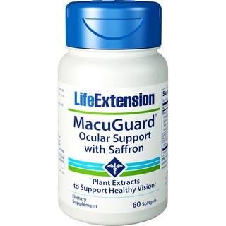 LIFE EXTENSION 眼部保護配方軟膠囊, 60顆, 1罐