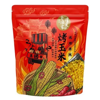 【滬尾漁家】烤玉米 醬香風味 香脆玉米粒 70g, 1個, 碳烤香辣烤玉米-70g