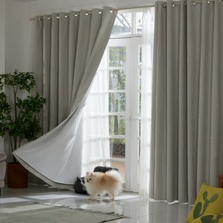 온누안 프리미엄 99.99% 빛차단 이중 누빔 단열 방한 암막커튼