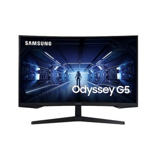 삼성 G5 게이밍 커브드 모니터 80cm 144Hz 1ms 1000R QHD C32G54T
