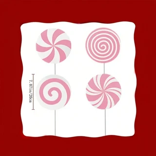 벌새 크리스마스 장식 트리 모형 스택 화려한 펜던트 버드, 4pcs