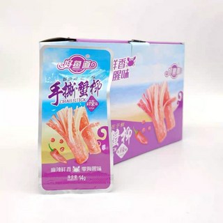 好魚道手撕蟹柳 即食海味 香辣蟹棒 香辣海帶絲, 麻辣, 1個