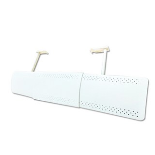 硬式伸縮款冷氣導風罩 伸縮式冷氣擋風板 防直吹擋板, 1個, 冷氣導風罩(白)*1