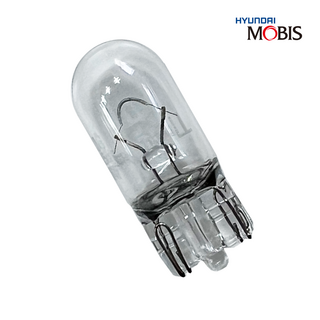 현대모비스 번호판등 전구 번데기 램프 12V 5W 현기스토어, T10, 2개