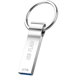 USB 메모리 2TB 고용량 고속 3.0 금속 외장 백업 데이터 모바일 플래시 드라이브 방수 방진 충격 방지 스틱