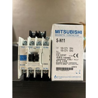 三菱 電磁接觸器 S-N11 工業電路控制元件 穩定耐用 適用多種環境, 1個, 110V