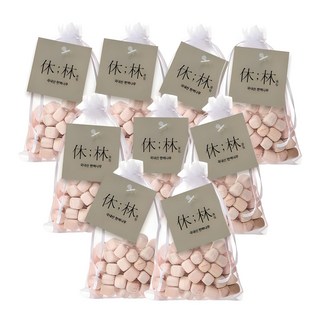 [휴림] 편백나무 편백칩 큐브칩 방향주머니 40g, 10개, 편백