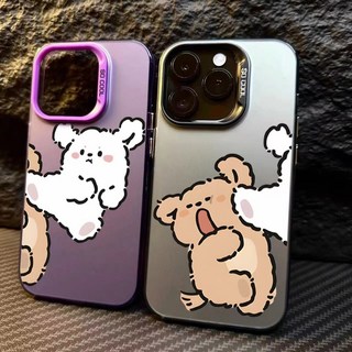 桃園出貨-情侶款式適用於蘋果15promax手機殻14便宜13/12/11簡約xs高顔值7p