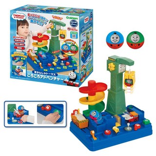 Gakken 湯瑪士小火車冒險軌道玩具組，多重機關互動，激發想像力，兒童益智玩具, 彩色, 1個