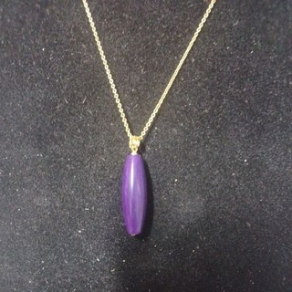 天然紫舒俱來天珠款項鍊，手工精製，時尚百搭，帶來好運與祝福