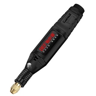 迷你鋰電電磨機 USB充電 三檔調速 電動打磨機 雕刻/打磨/拋光/切割/鑽孔 可調速, 1個, 12V迷你刻磨機(可調速)