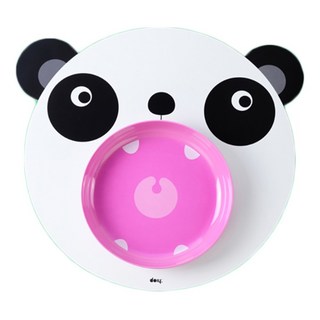 도이 헝그리 매트 + 보울, 팬더, 1세트