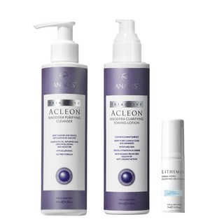 아클레온 여드름 스킨로션 약알칼리성 클렌징폼 2종, 1세트